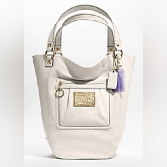 Vintage Coach Poppy Bucket Style Shoulder Bag #14565 - Picture 11 of 11